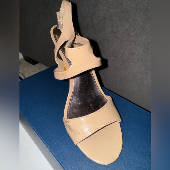 Steve Madden Blush Strappy Heels - Picture 4 of 4